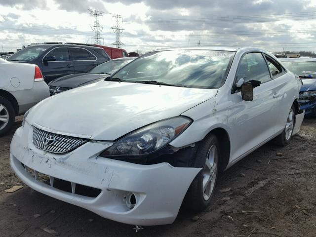 4T1CA30P98U156837 - 2008 TOYOTA CAMRY SOLA WHITE photo 2