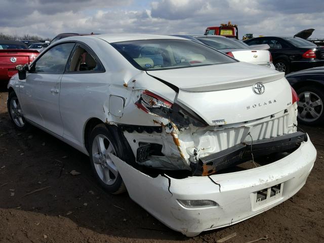 4T1CA30P98U156837 - 2008 TOYOTA CAMRY SOLA WHITE photo 3