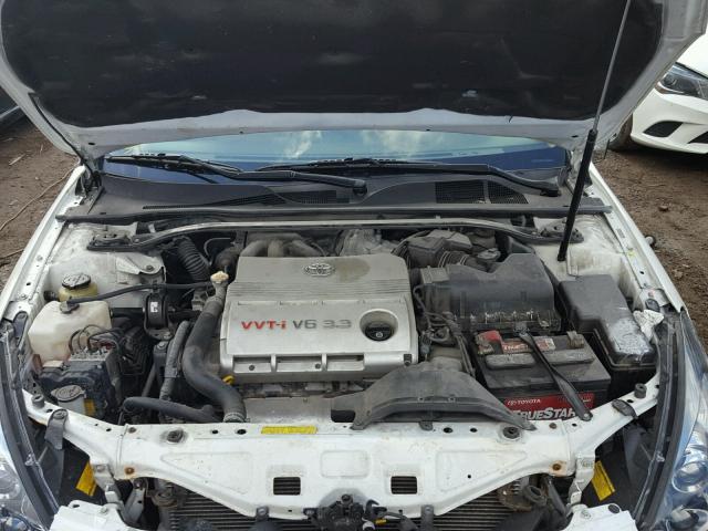 4T1CA30P98U156837 - 2008 TOYOTA CAMRY SOLA WHITE photo 7