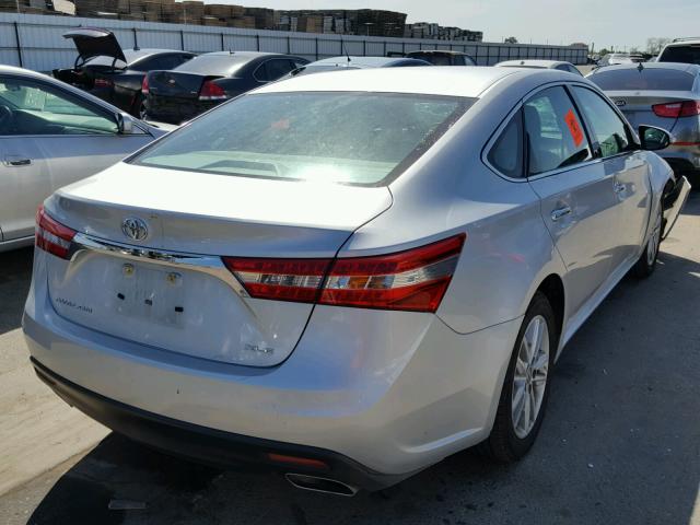 4T1BK1EB7DU035213 - 2013 TOYOTA AVALON BAS SILVER photo 4