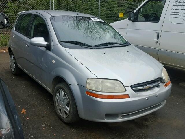 KL1TD666X7B758286 - 2007 CHEVROLET AVEO BASE Gümüş foto 1