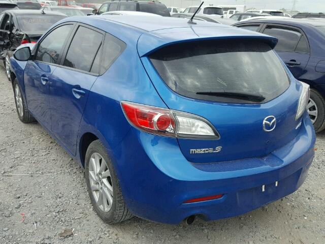 JM1BL1L77C1577038 - 2012 MAZDA 3 I BLUE photo 3