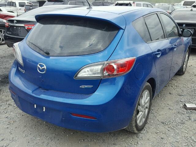 JM1BL1L77C1577038 - 2012 MAZDA 3 I BLUE photo 4