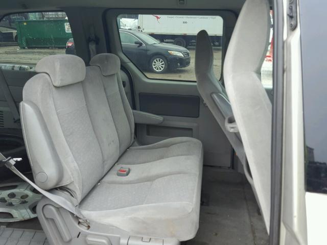 2FMZA51646BA64940 - 2006 FORD FREESTAR S GRAY photo 6