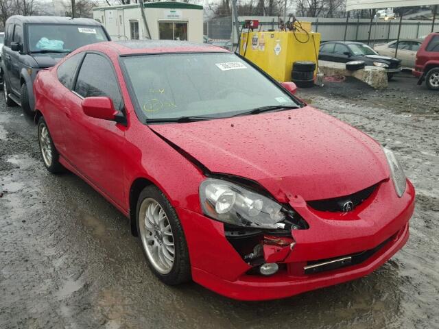 JH4DC54886S001303 - 2006 ACURA RSX RED photo 1