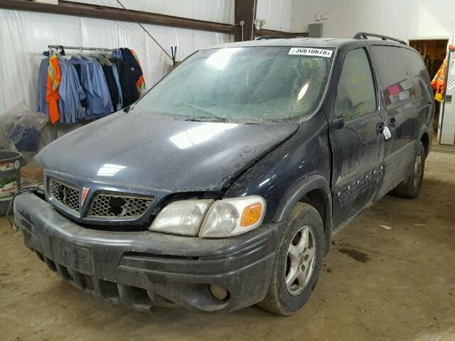 1GMDV03E05D105773 - 2005 PONTIAC MONTANA BLUE photo 2