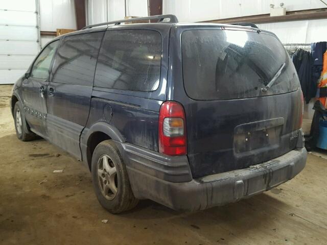 1GMDV03E05D105773 - 2005 PONTIAC MONTANA BLUE photo 3