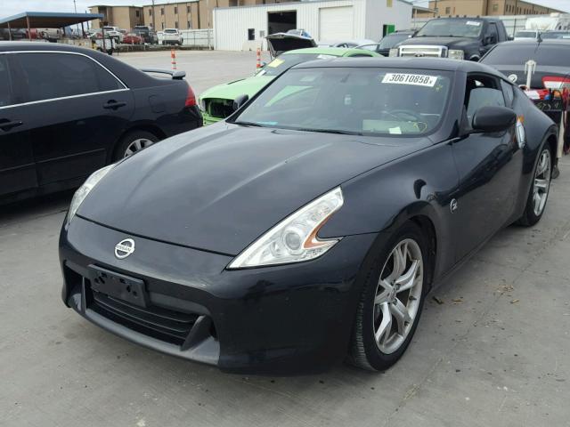 JN1AZ44E19M409026 - 2009 NISSAN 370Z BLACK photo 2