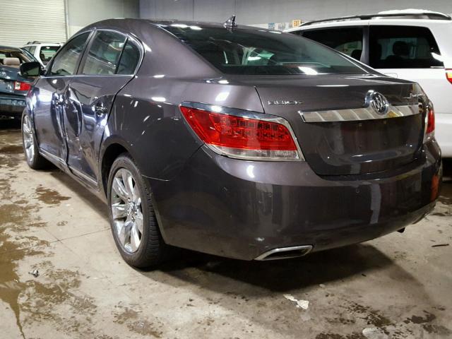 1G4GF5E33DF148400 - 2013 BUICK LACROSSE P GRAY photo 3