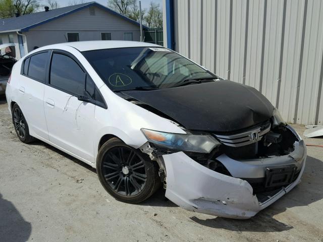 JHMZE2H79AS037719 - 2010 HONDA INSIGHT EX WHITE photo 1