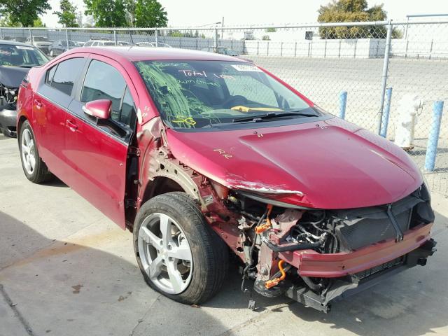 1G1RF6E41EU113582 - 2014 CHEVROLET VOLT RED photo 1