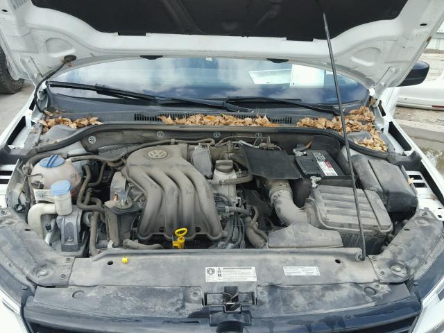 3VW2K7AJ1EM305298 - 2014 VOLKSWAGEN JETTA BASE 白色 照片 7