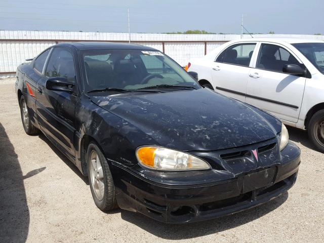 1G2NW12E5XM783620 - 1999 PONTIAC GRAND AM G BLACK photo 1