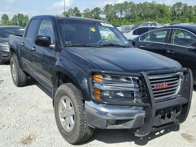 1GTH5PFE8C8165901 - 2012 GMC CANYON SLE BLACK photo 1