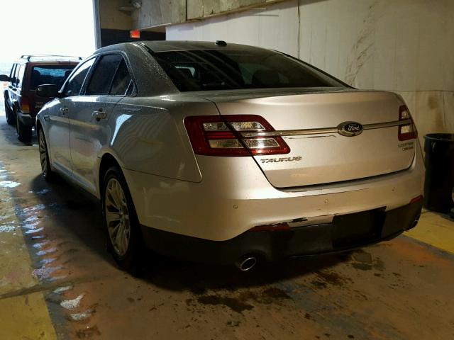 1FAHP2F87DG148205 - 2013 FORD TAURUS LIM SILVER photo 3