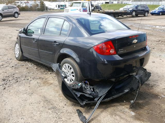 1G1AD5F59A7241260 - 2010 CHEVROLET COBALT 1LT CHARCOAL photo 3