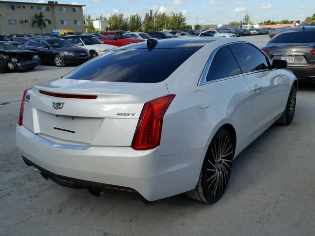 1G6AA1RX4G0124650 - 2016 CADILLAC ATS WHITE photo 4