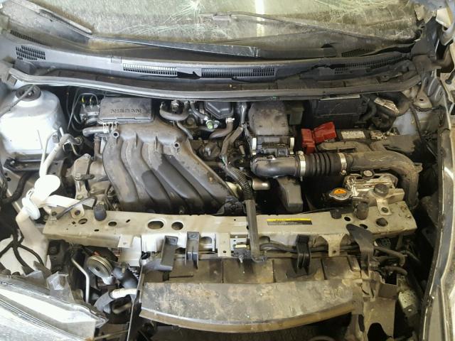 3N1CE2CP1HL363234 - 2017 NISSAN VERSA NOTE SILVER photo 7