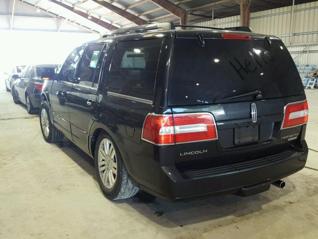 5LMJJ2J54CEL04519 - 2012 LINCOLN NAVIGATOR BLACK photo 3