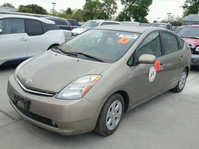 JTDKB20U973224636 - 2007 TOYOTA PRIUS TAN photo 2