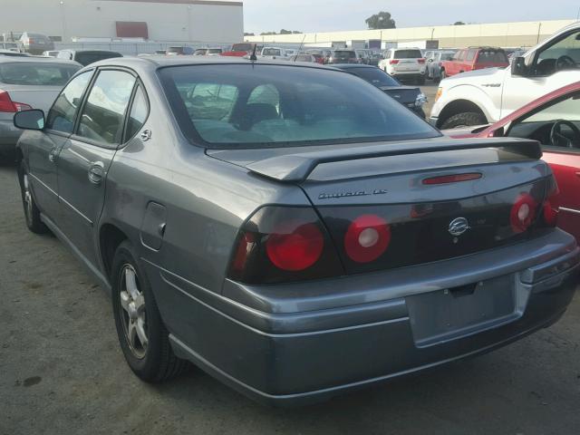 2G1WH52K659254896 - 2005 CHEVROLET IMPALA LS GRAY photo 3