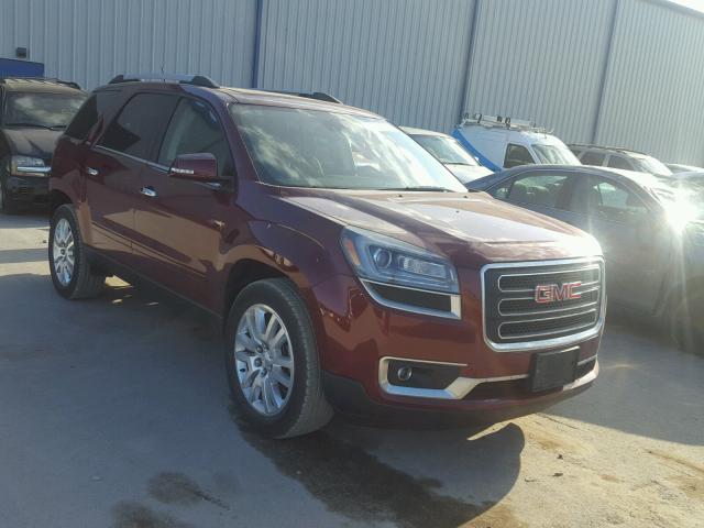 1GKKRRKD7GJ325790 - 2016 GMC ACADIA SLT მუქწითელი ფოტო 1