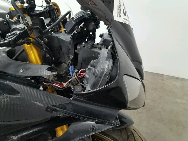 JYARJ16E98A007690 - 2008 YAMAHA YZFR6 BLACK photo 11