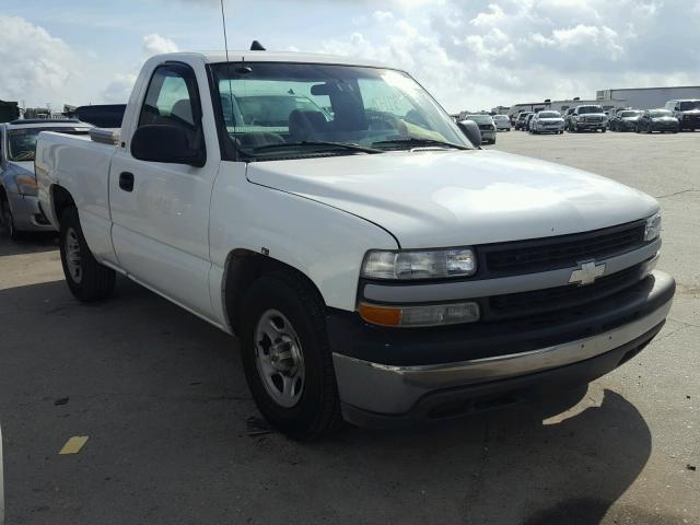 1GCEC14W11Z174528 - 2001 CHEVROLET SILVERADO WHITE photo 1