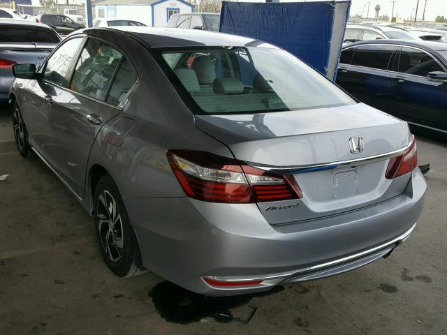 1HGCR2F36GA183314 - 2016 HONDA ACCORD LX GRAY photo 3