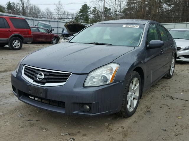 1N4BA41E18C838433 - 2008 NISSAN MAXIMA SE GRAY photo 2