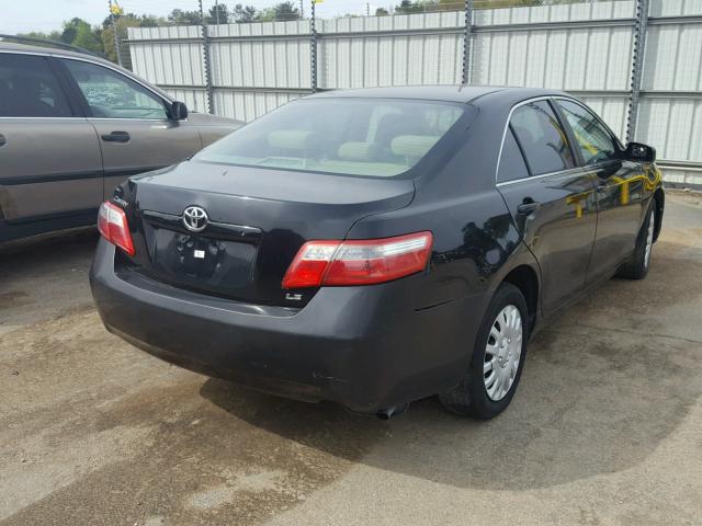 4T1BE46KX8U741699 - 2008 TOYOTA CAMRY CE BLACK photo 4