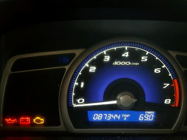 2HGFA169X8H319806 - 2008 HONDA CIVIC EXL 棕色 照片 8