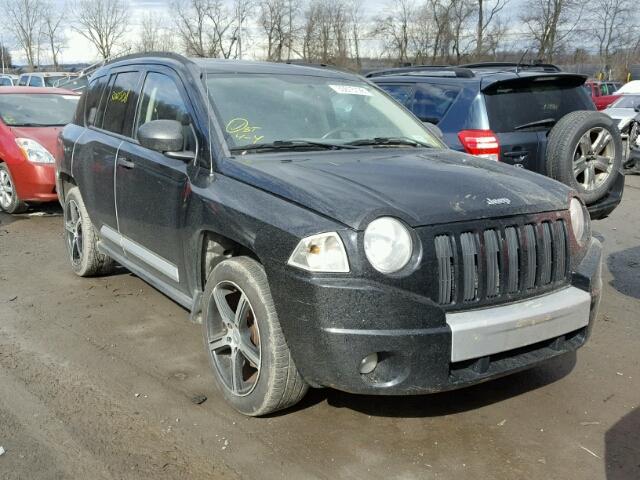 1J8FF57W17D199362 - 2007 JEEP COMPASS LI BLACK photo 1