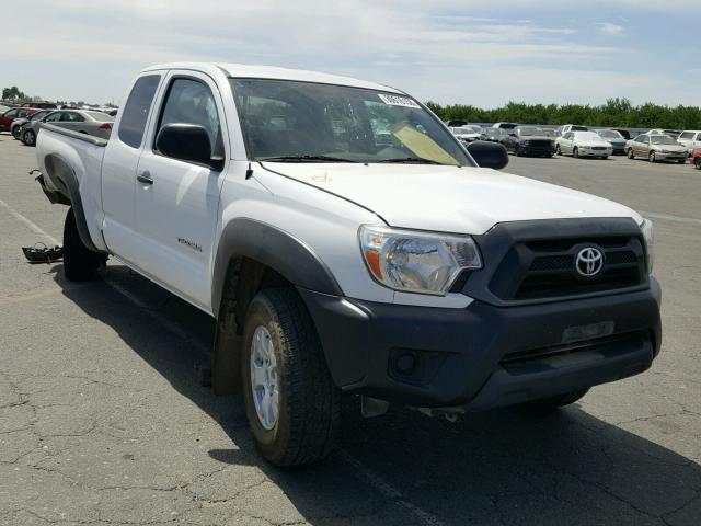 5TFTX4GN3DX026414 - 2013 TOYOTA TACOMA PRE WHITE photo 1