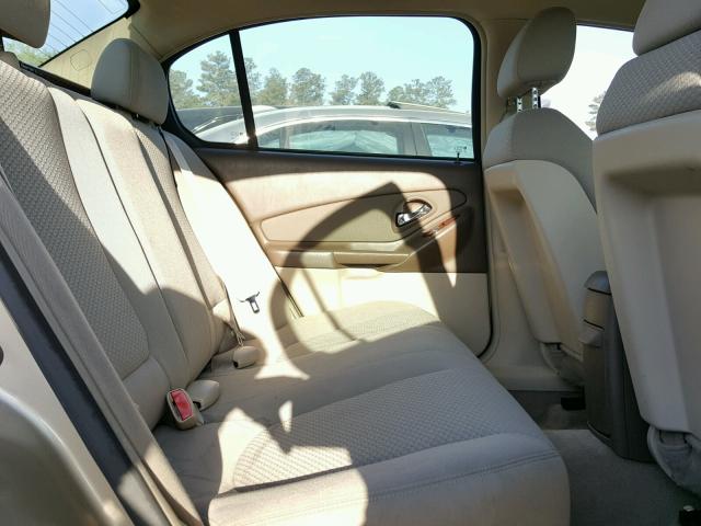 1G1ZS57FX7F269521 - 2007 CHEVROLET MALIBU LS Qızıl foto 6
