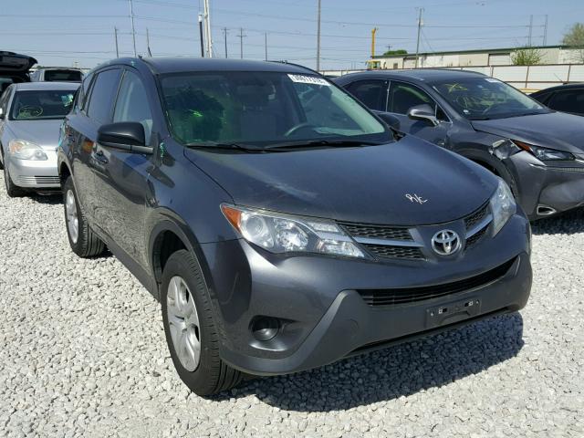 JTMBFREV1ED070106 - 2014 TOYOTA RAV4 LE GRAY photo 1