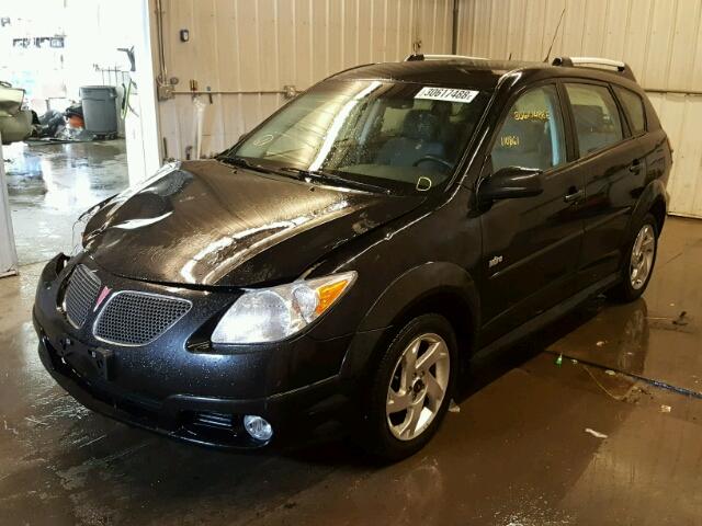 5Y2SL65897Z415115 - 2007 PONTIAC VIBE BLACK photo 2