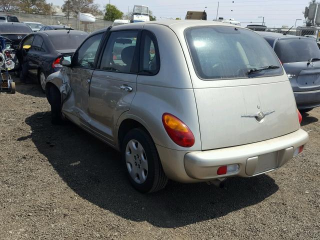 3C4FY48B55T603374 - 2005 CHRYSLER PT CRUISER GOLD photo 3