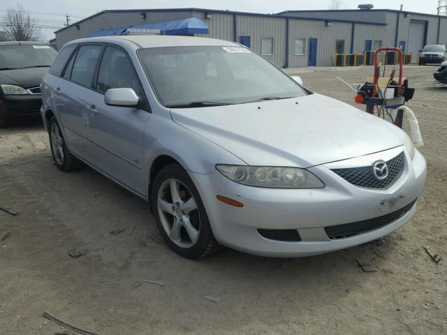 1YVFP82D845N70920 - 2004 MAZDA 6 S GRAY photo 1