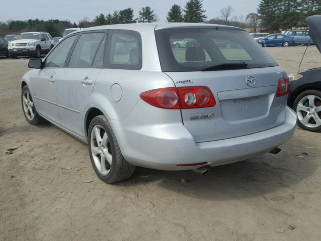 1YVFP82D845N70920 - 2004 MAZDA 6 S GRAY photo 3