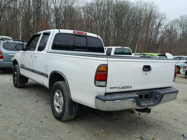 5TBRN34141S169541 - 2001 TOYOTA TUNDRA ACC WHITE photo 3