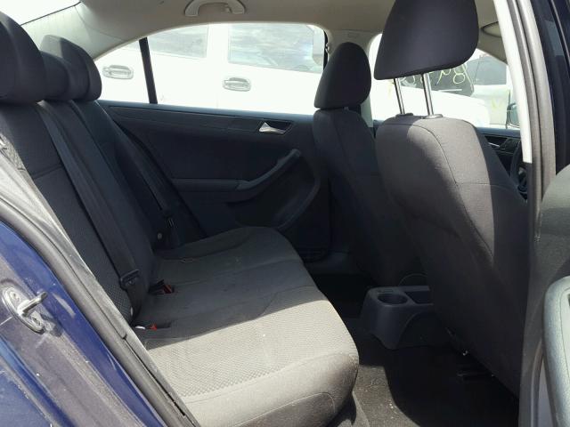 3VW2K7AJ3CM395759 - 2012 VOLKSWAGEN JETTA BASE 蓝色 照片 6