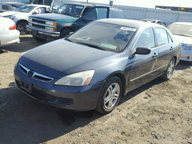 JHMCM56327C003716 - 2007 HONDA ACCORD SE GRAY photo 2