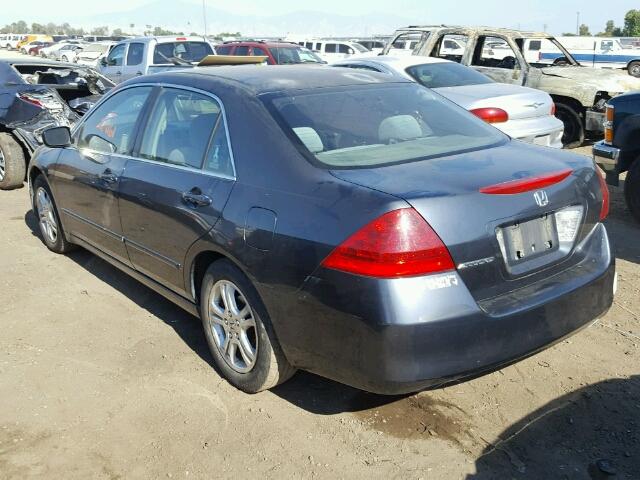 JHMCM56327C003716 - 2007 HONDA ACCORD SE GRAY photo 3