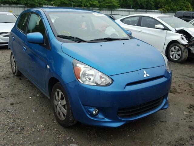 ML32A4HJ4FH059611 - 2015 MITSUBISHI MIRAGE ES BLUE photo 1