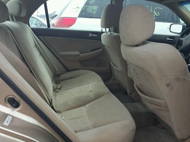 1HGCM56126A167849 - 2006 HONDA ACCORD VAL GOLD photo 6