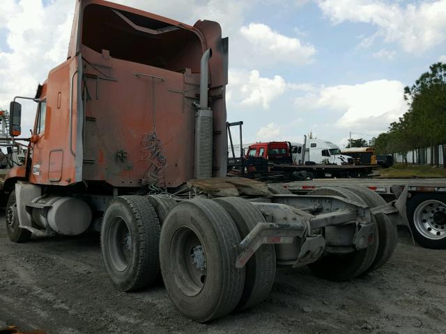 1FUJBBCG85LU37908 - 2005 FREIGHTLINER CONVENTION ORANGE photo 3