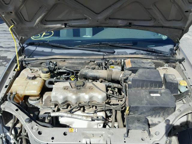 1FAFP33PX3W161138 - 2003 FORD FOCUS LX GOLD photo 7