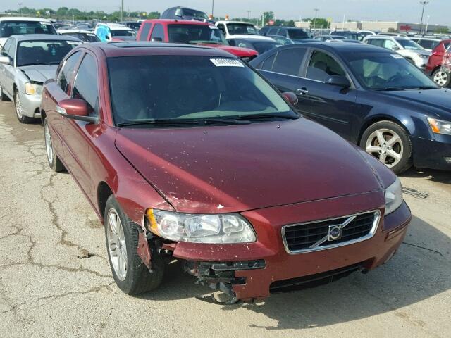 YV1RS592182682769 - 2008 VOLVO S60 MAROON photo 1