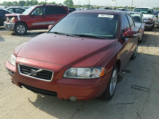 YV1RS592182682769 - 2008 VOLVO S60 MAROON photo 2